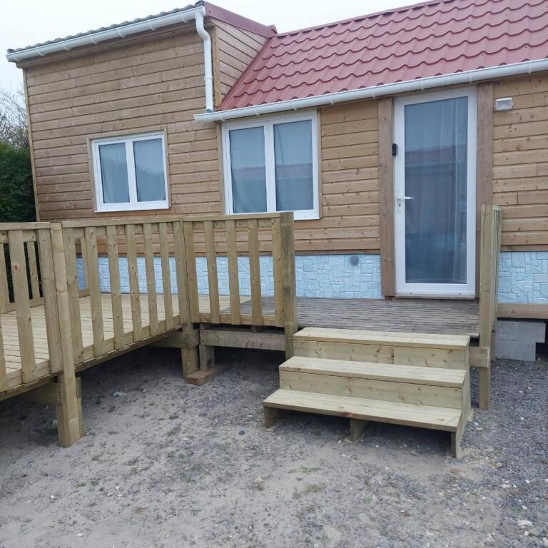 Berck-Plage - 2 Hebergements Insolites Tiny House De 2 A 8 Personnes Luaran gambar